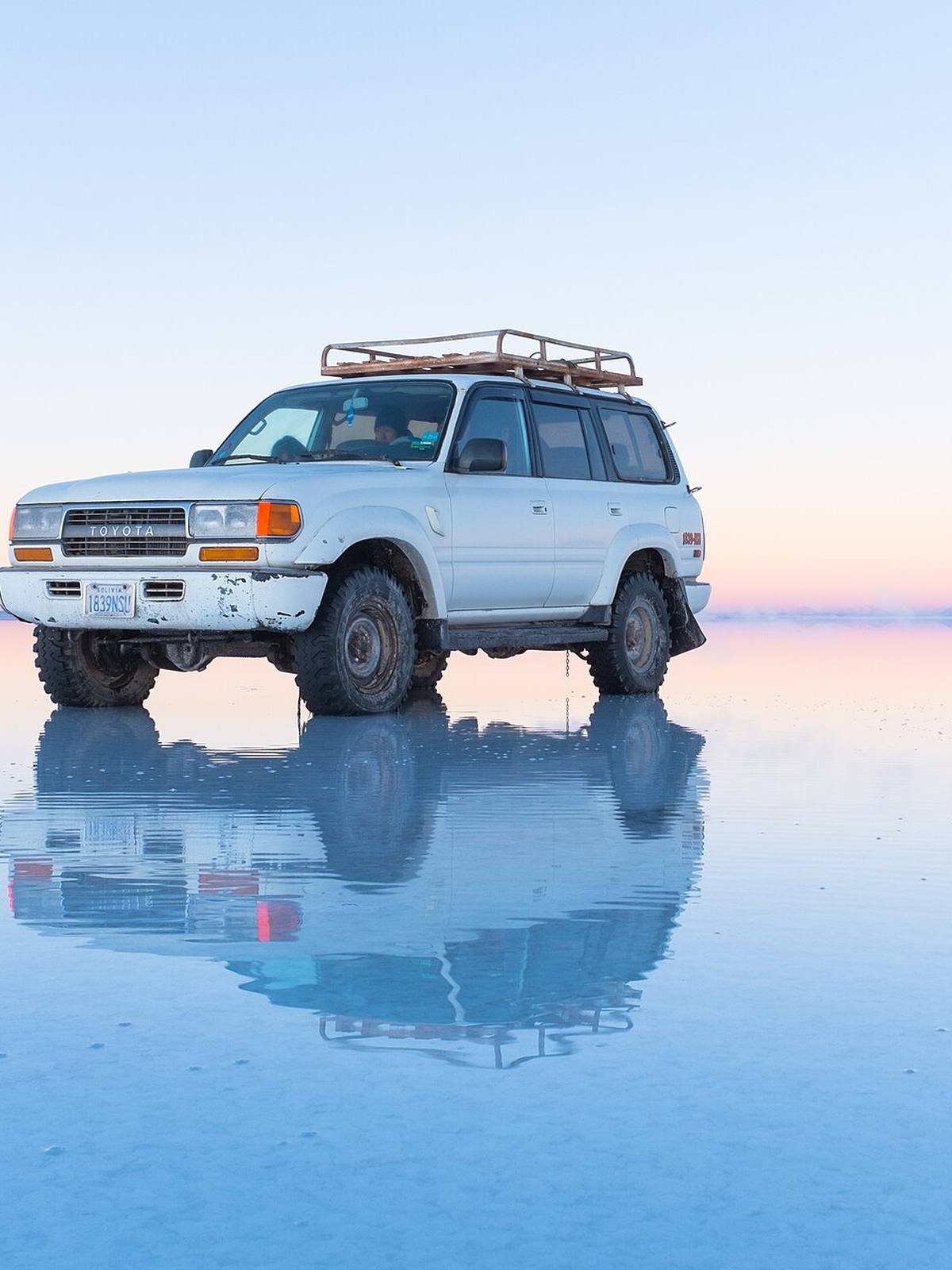 Reflejos en el Salar de Uyuni